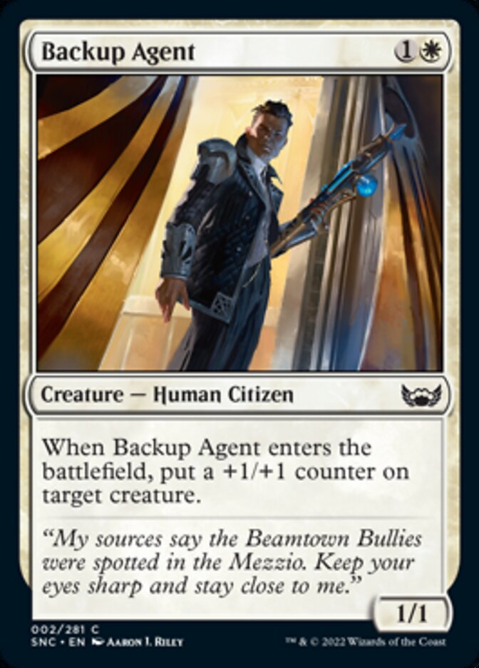 Backup Agent [Streets of New Capenna] | Empire Gaming NC