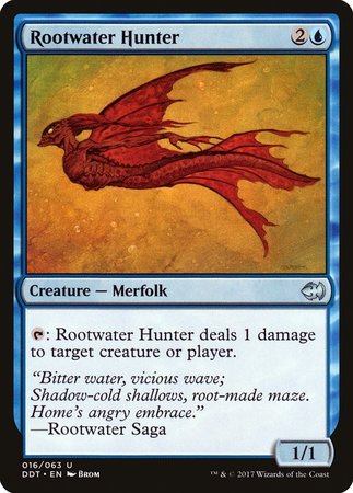 Rootwater Hunter [Duel Decks: Merfolk vs. Goblins] | Empire Gaming NC