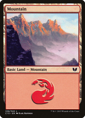 Mountain (338) [Commander 2015] | Empire Gaming NC