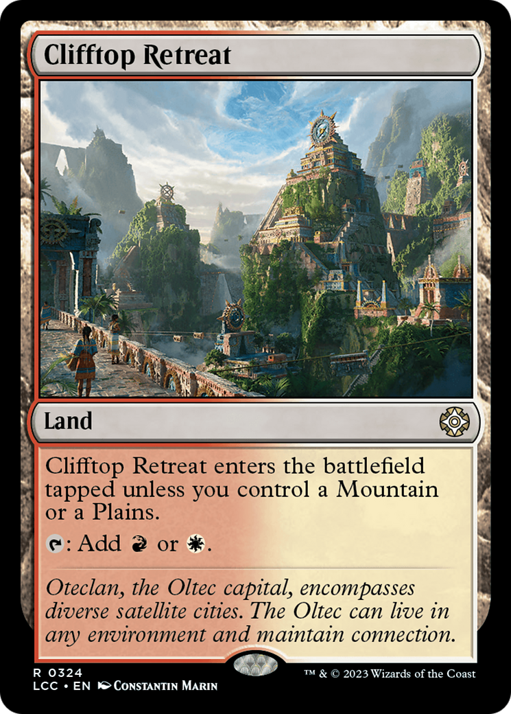 Clifftop Retreat [The Lost Caverns of Ixalan Commander] | Empire Gaming NC