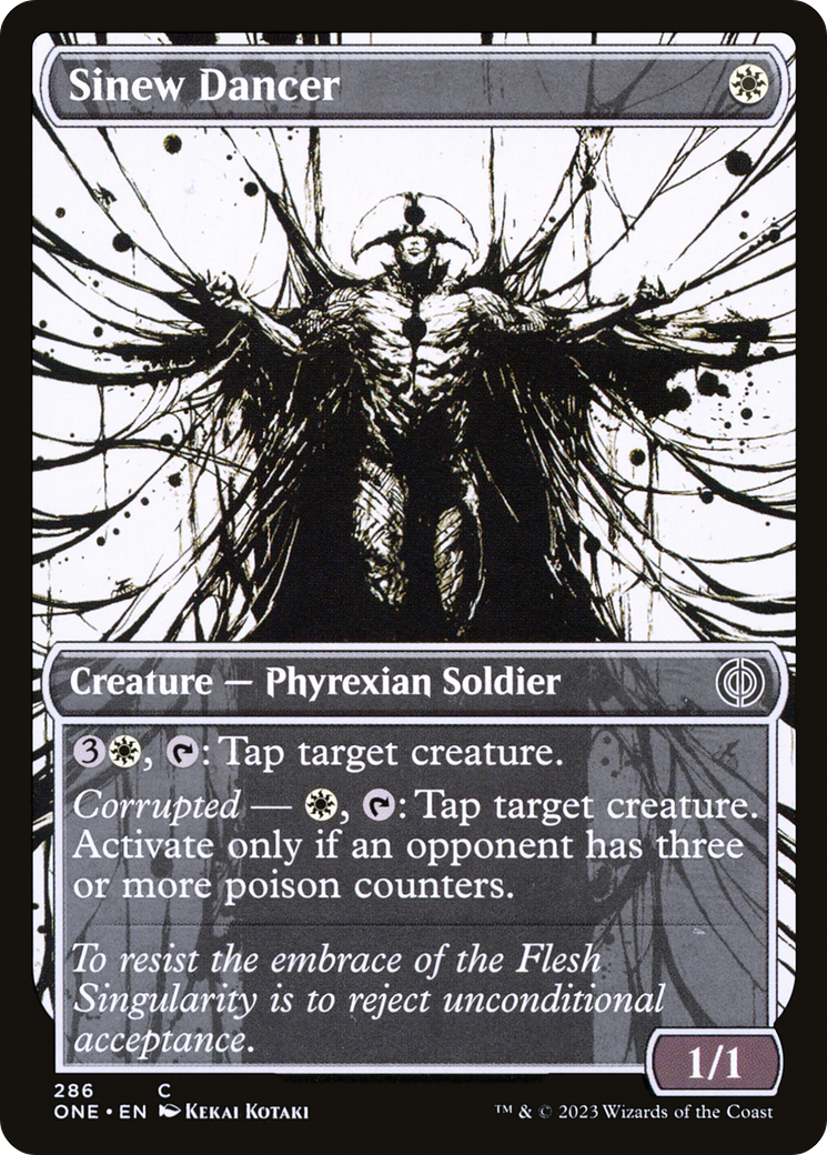 Sinew Dancer (Showcase Ichor) [Phyrexia: All Will Be One] | Empire Gaming NC