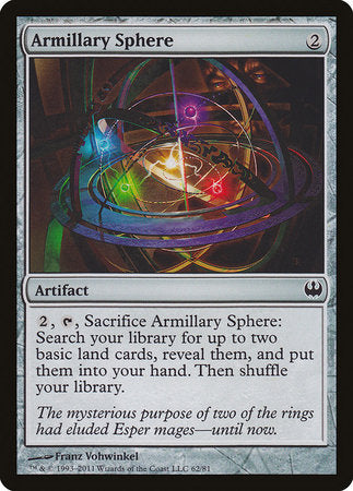 Armillary Sphere [Duel Decks: Knights vs. Dragons] | Empire Gaming NC