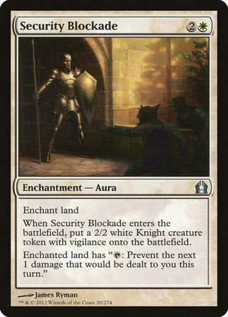 Security Blockade [Return to Ravnica] | Empire Gaming NC