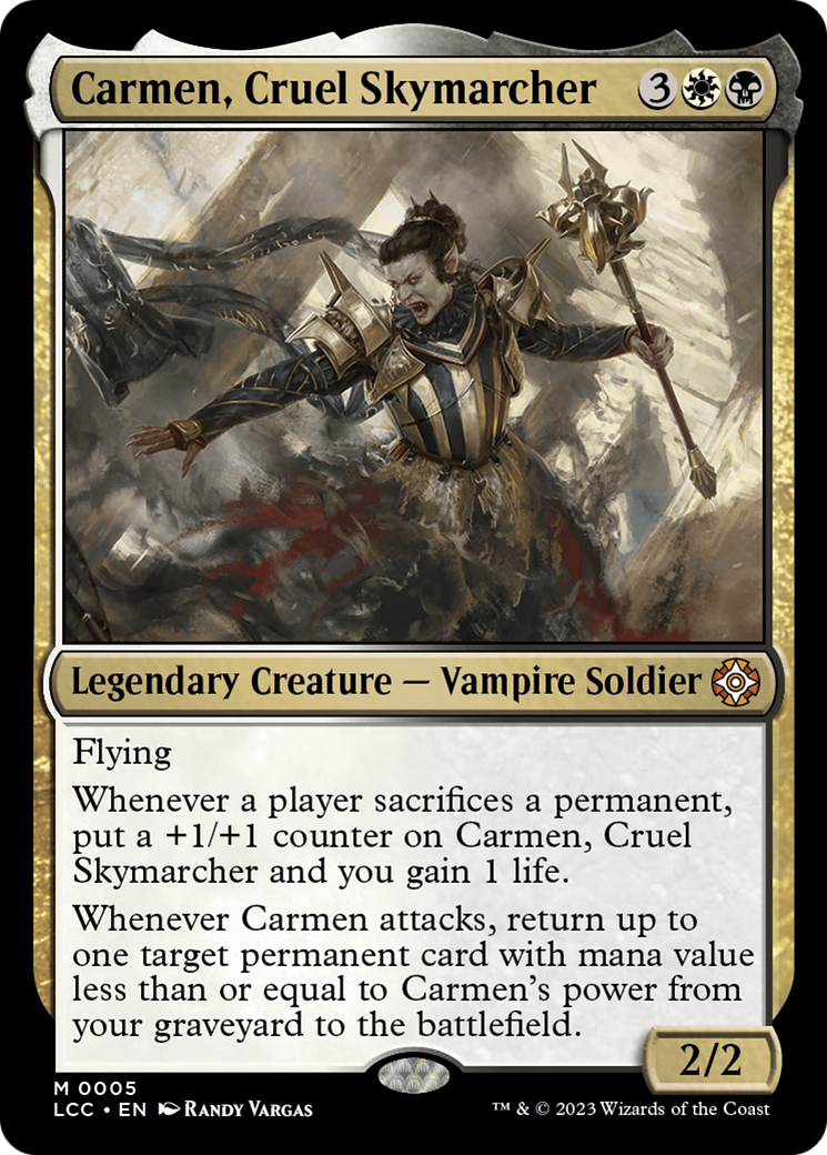 Carmen, Cruel Skymarcher [The Lost Caverns of Ixalan Commander] | Empire Gaming NC