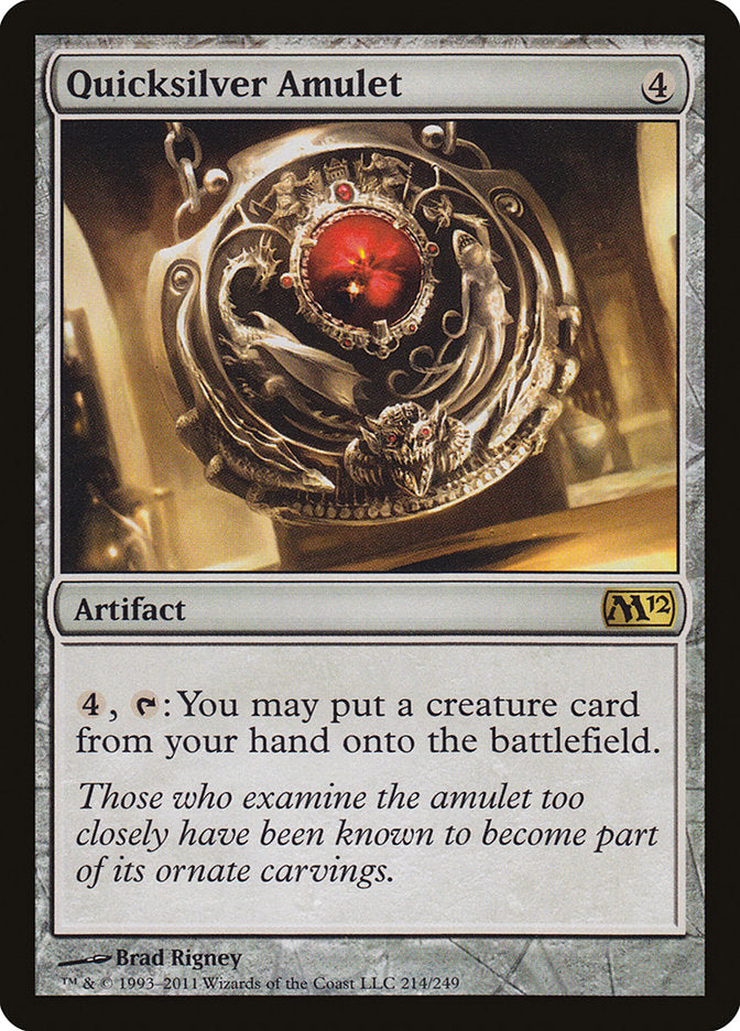 Quicksilver Amulet [Magic 2012] | Empire Gaming NC