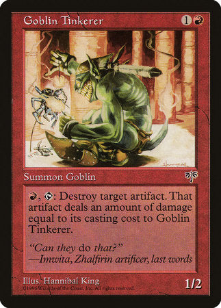 Goblin Tinkerer [Mirage] | Empire Gaming NC