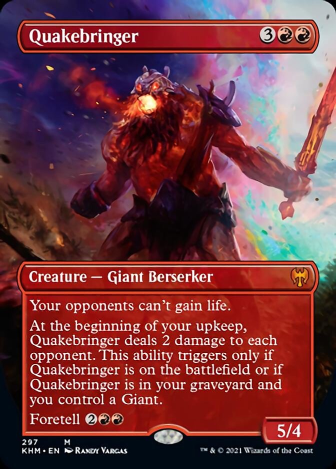 Quakebringer (Borderless Alternate Art) [Kaldheim] | Empire Gaming NC