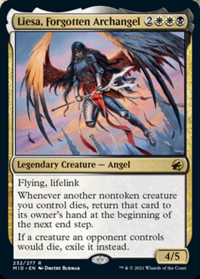 Liesa, Forgotten Archangel [Innistrad: Midnight Hunt] | Empire Gaming NC