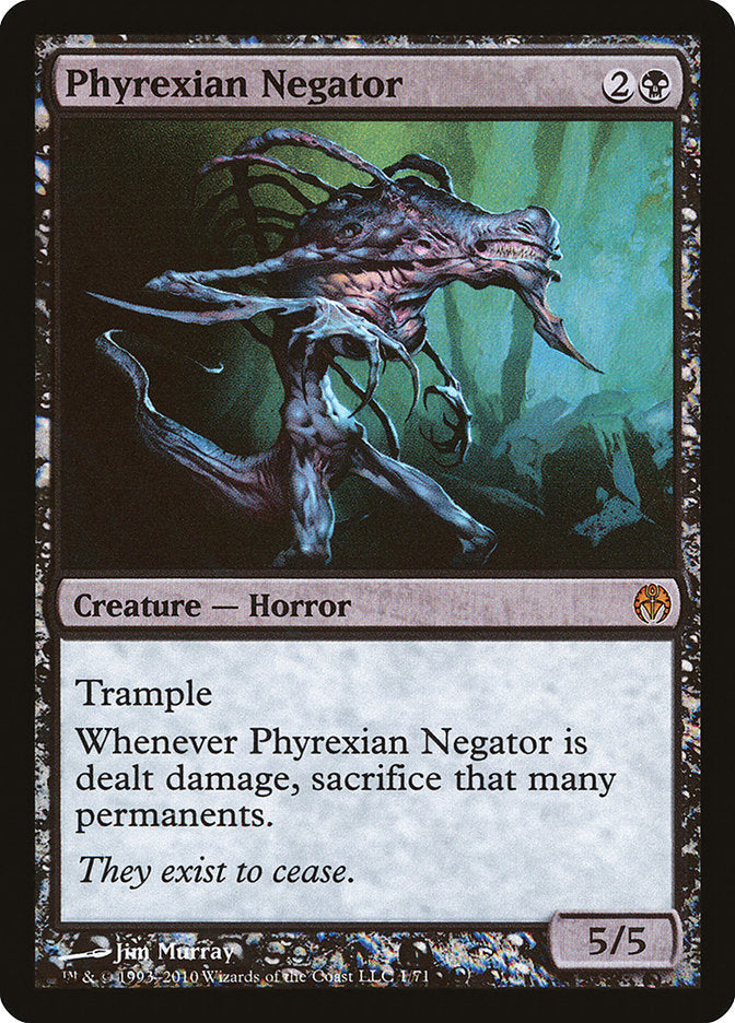 Phyrexian Negator [Duel Decks: Phyrexia vs. the Coalition] | Empire Gaming NC