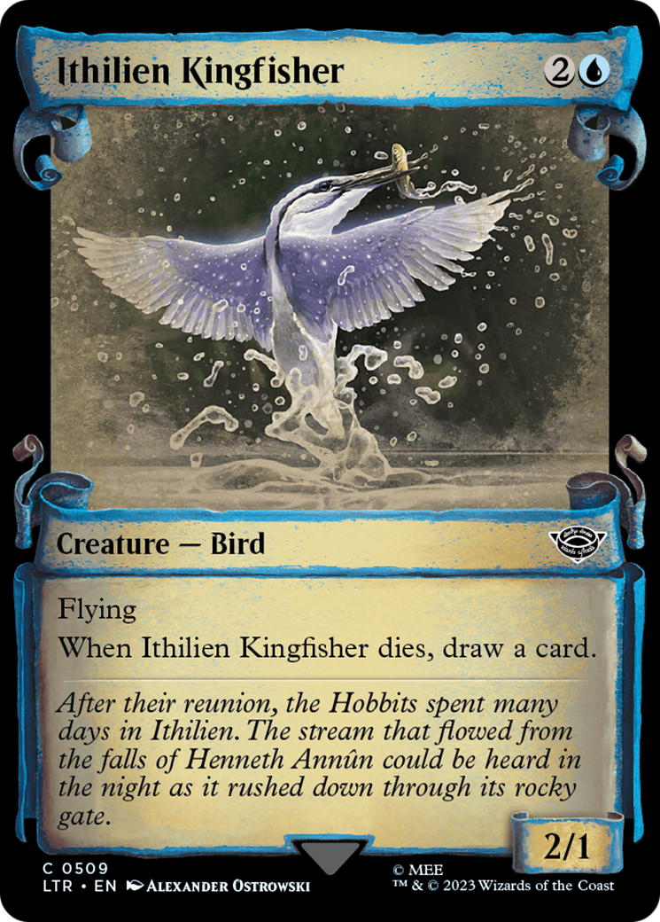 Ithilien Kingfisher [The Lord of the Rings: Tales of Middle-Earth Showcase Scrolls] | Empire Gaming NC