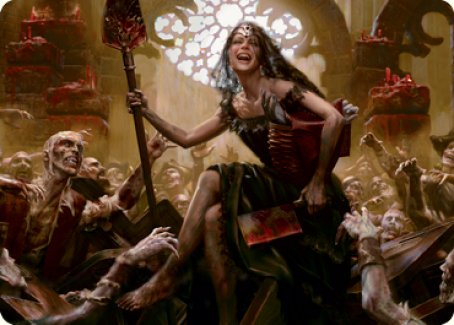 Gisa, Glorious Resurrector Art Card [Innistrad: Midnight Hunt Art Series] | Empire Gaming NC