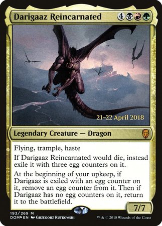 Darigaaz Reincarnated [Dominaria Promos] | Empire Gaming NC