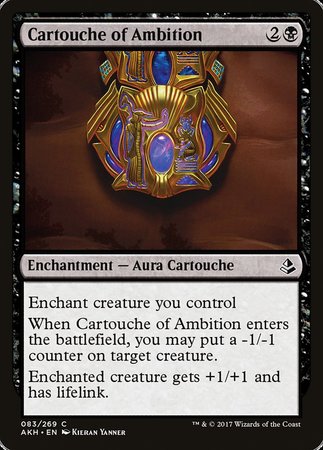 Cartouche of Ambition [Amonkhet] | Empire Gaming NC