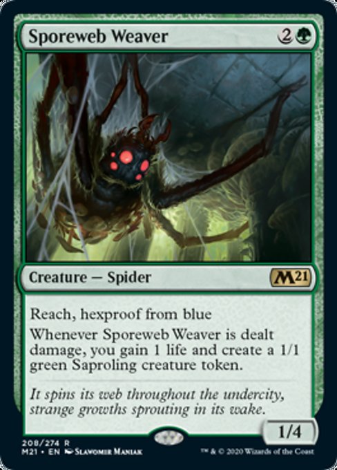 Sporeweb Weaver [Core Set 2021] | Empire Gaming NC