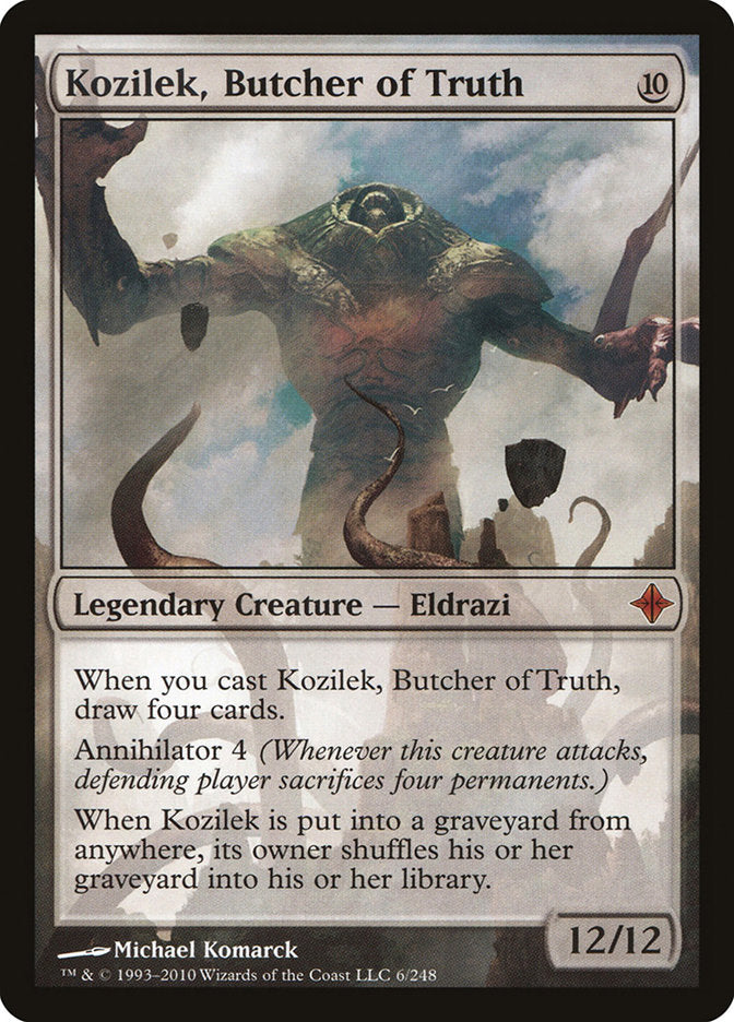 Kozilek, Butcher of Truth [Rise of the Eldrazi] | Empire Gaming NC