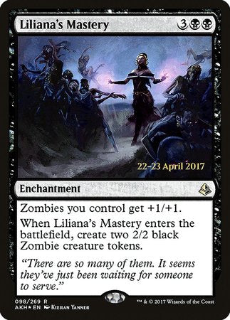 Liliana's Mastery [Amonkhet Promos] | Empire Gaming NC