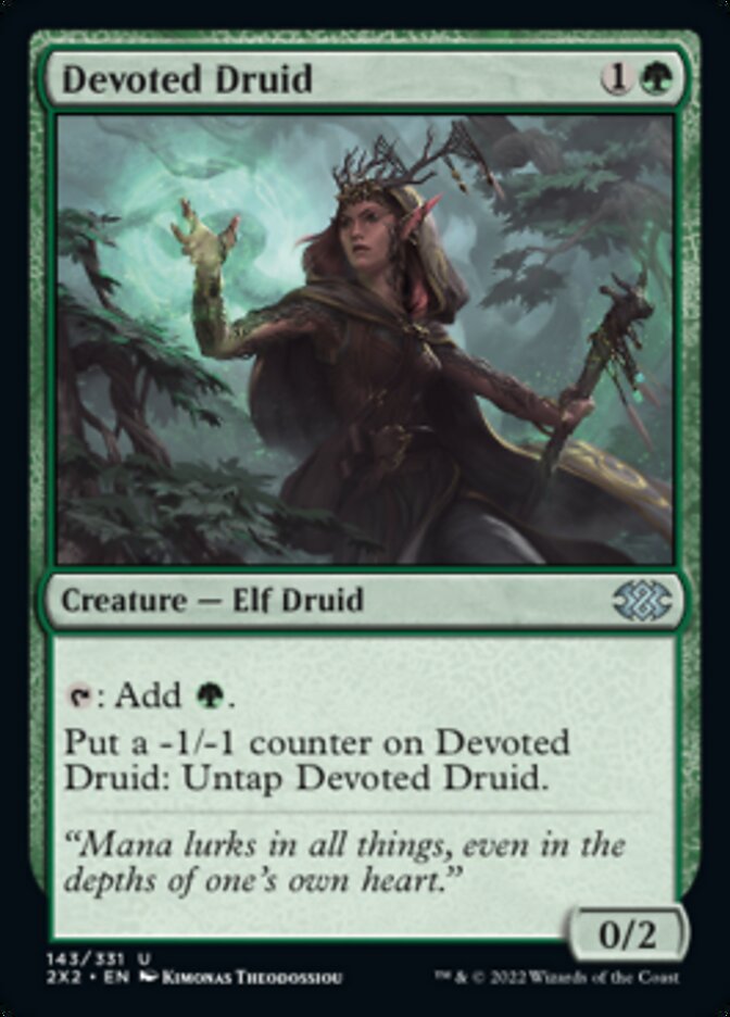 Devoted Druid [Double Masters 2022] | Empire Gaming NC