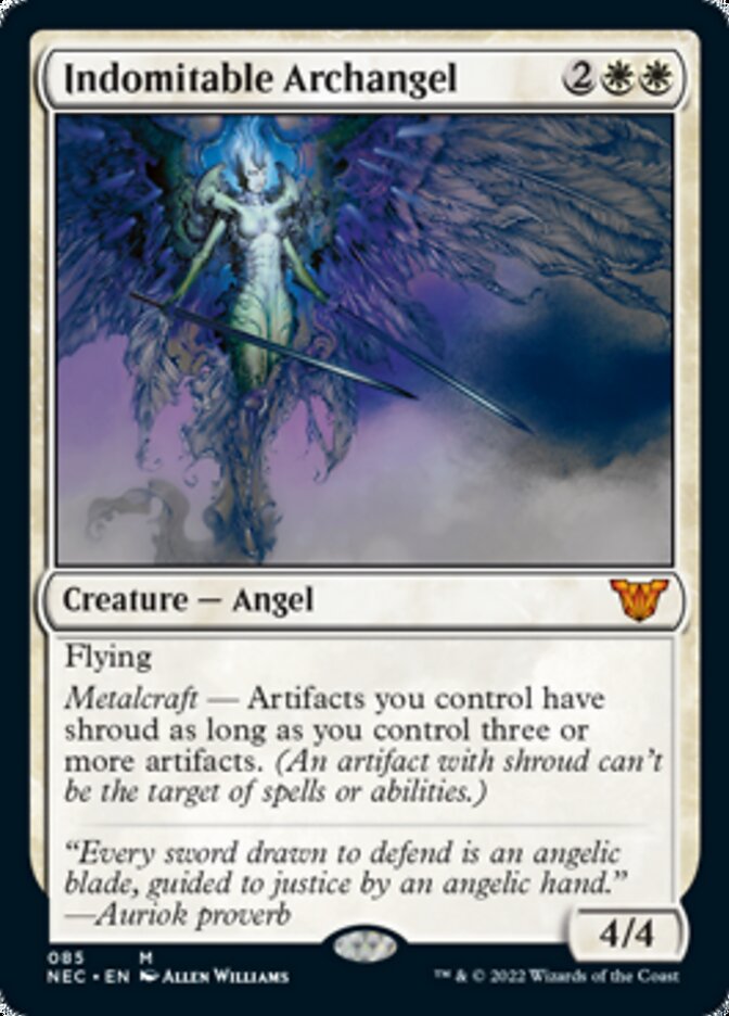 Indomitable Archangel [Kamigawa: Neon Dynasty Commander] | Empire Gaming NC