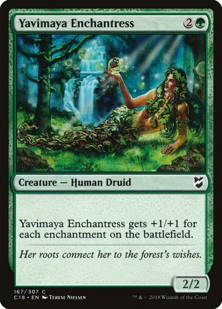 Yavimaya Enchantress [Commander 2018] | Empire Gaming NC