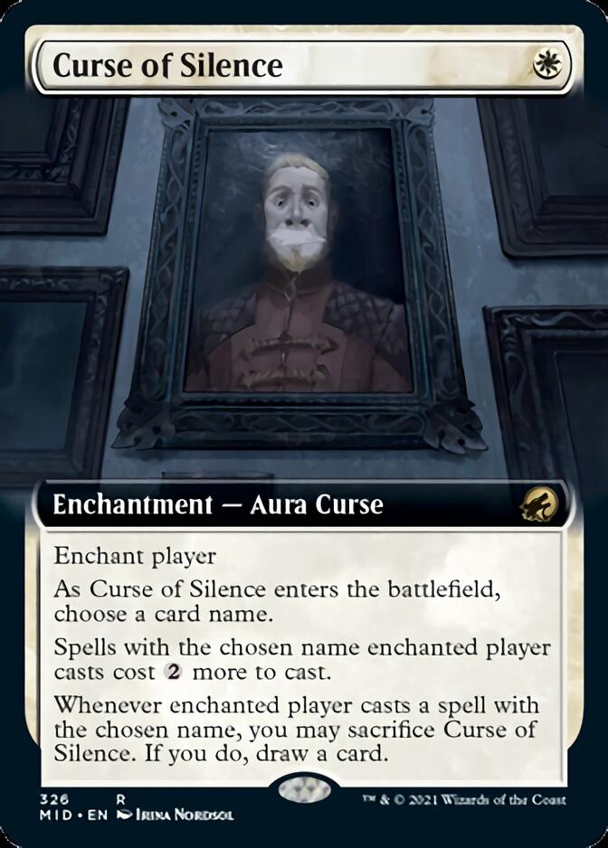 Curse of Silence (Extended) [Innistrad: Midnight Hunt] | Empire Gaming NC