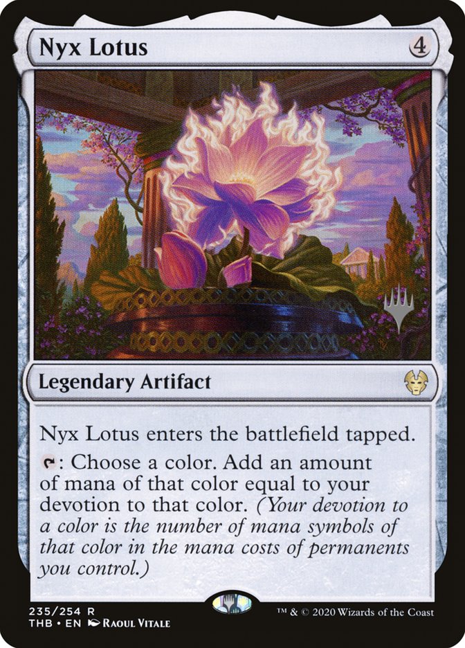 Nyx Lotus (Promo Pack) [Theros Beyond Death Promos] | Empire Gaming NC