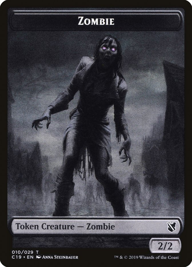 Zombie (010/029) [Commander 2019 Tokens] | Empire Gaming NC