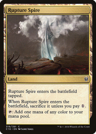 Rupture Spire [Commander 2016] | Empire Gaming NC