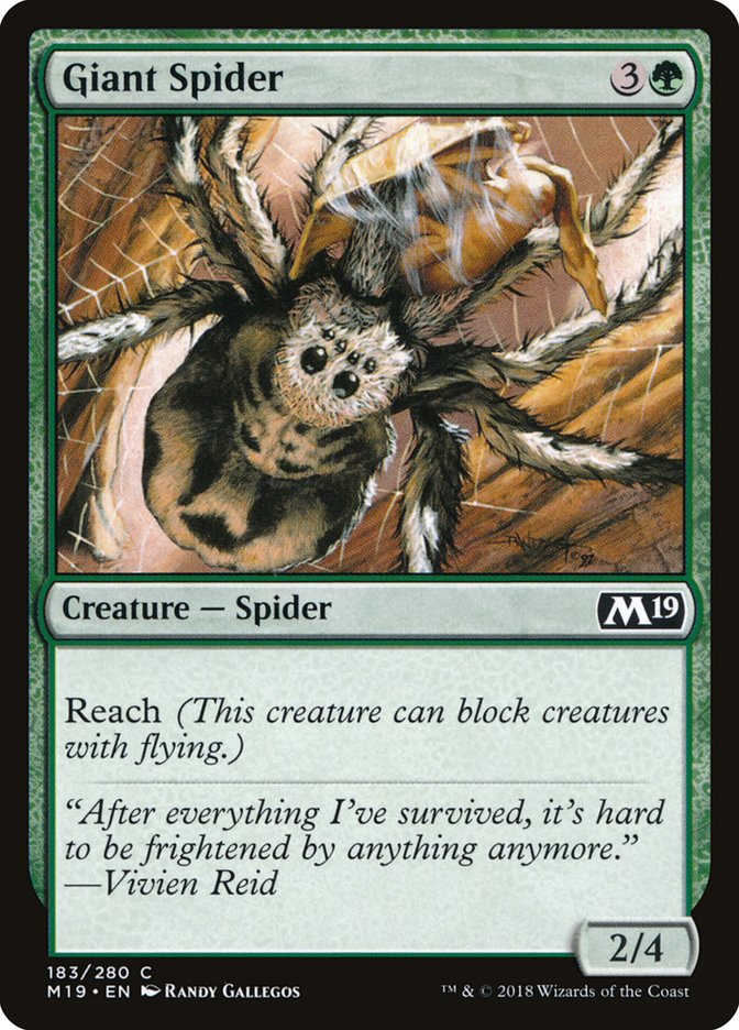 Giant Spider [Core Set 2019] | Empire Gaming NC