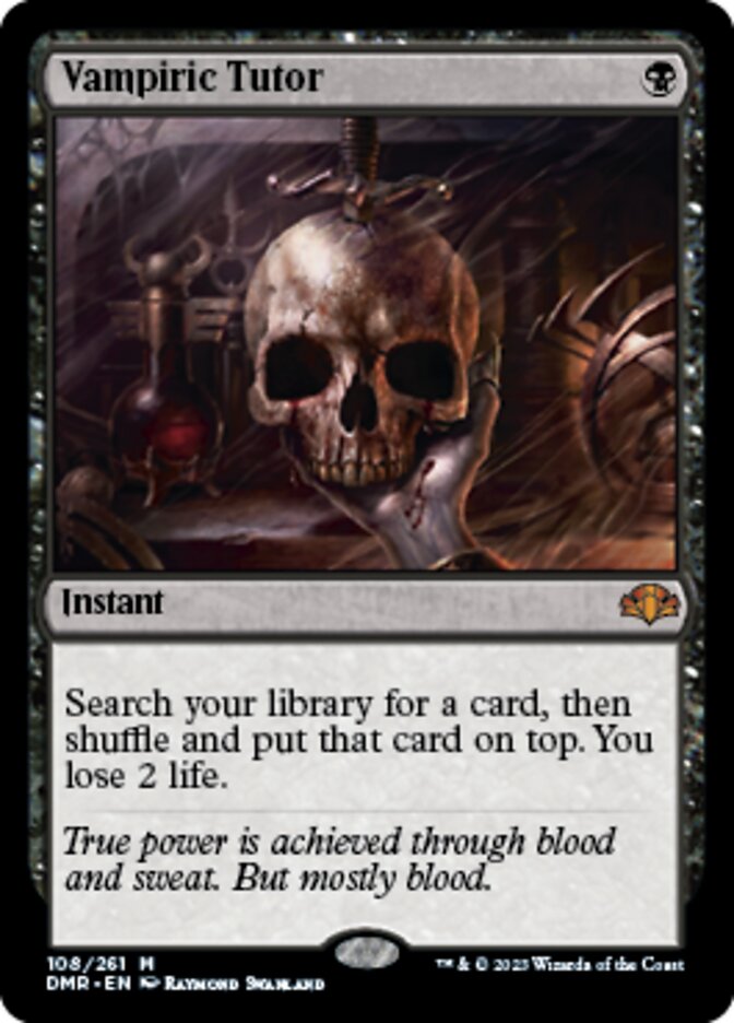 Vampiric Tutor [Dominaria Remastered] | Empire Gaming NC