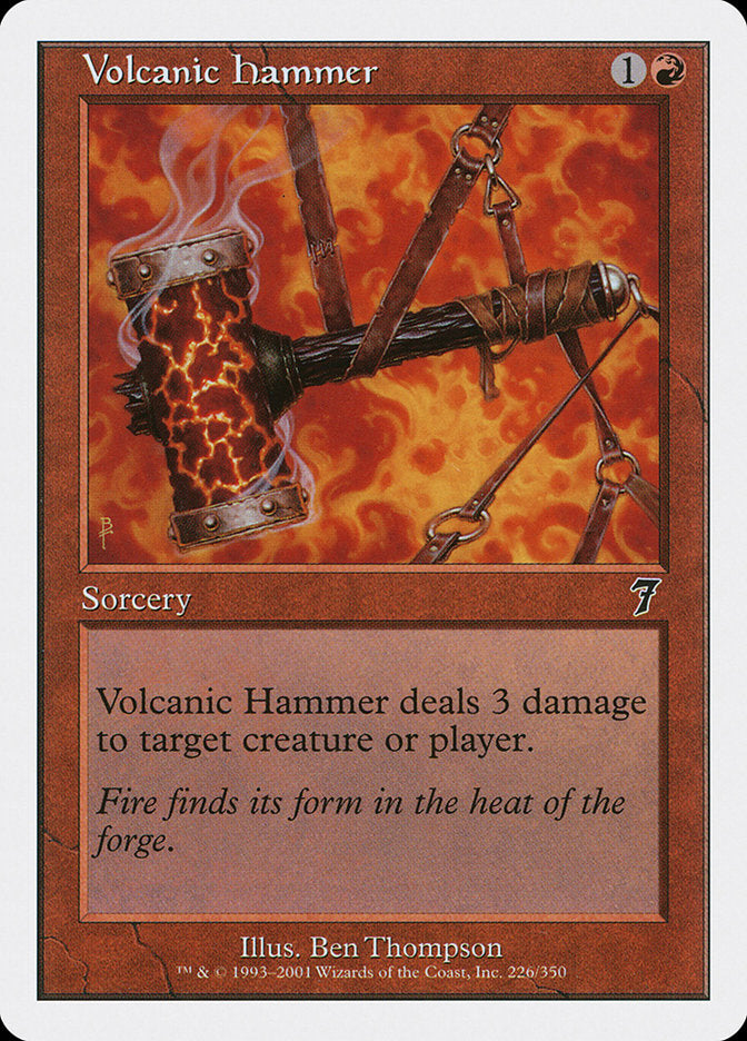 Volcanic Hammer [Seventh Edition] | Empire Gaming NC