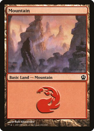 Mountain (242) [Theros] | Empire Gaming NC