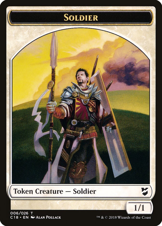 Soldier [Commander 2018 Tokens] | Empire Gaming NC