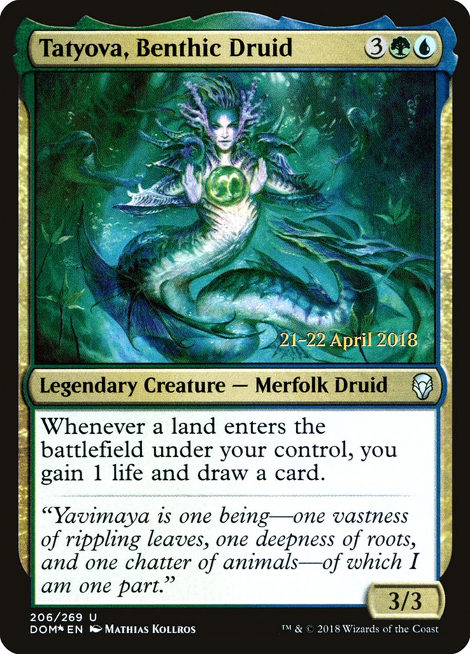 Tatyova, Benthic Druid [Dominaria Promos] | Empire Gaming NC