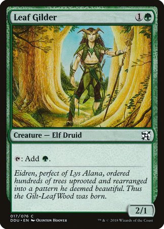 Leaf Gilder [Duel Decks: Elves vs. Inventors] | Empire Gaming NC