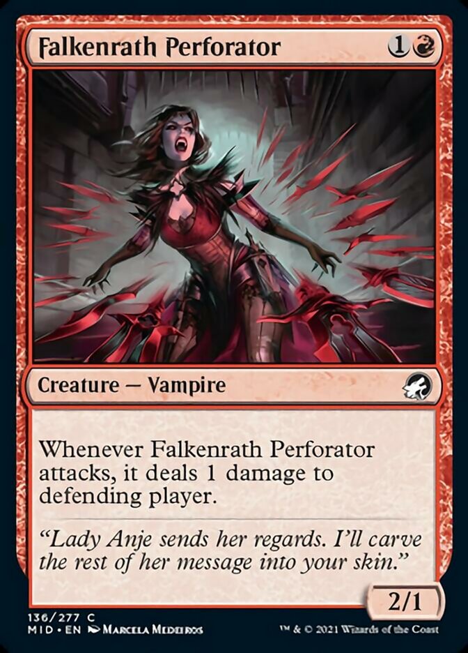 Falkenrath Perforator [Innistrad: Midnight Hunt] | Empire Gaming NC