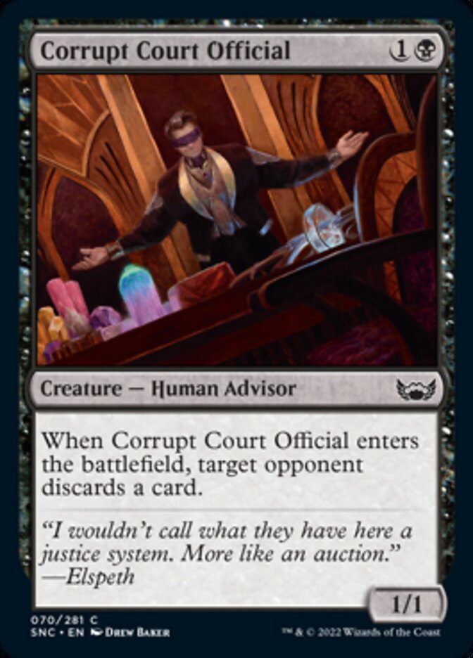 Corrupt Court Official [Streets of New Capenna] | Empire Gaming NC