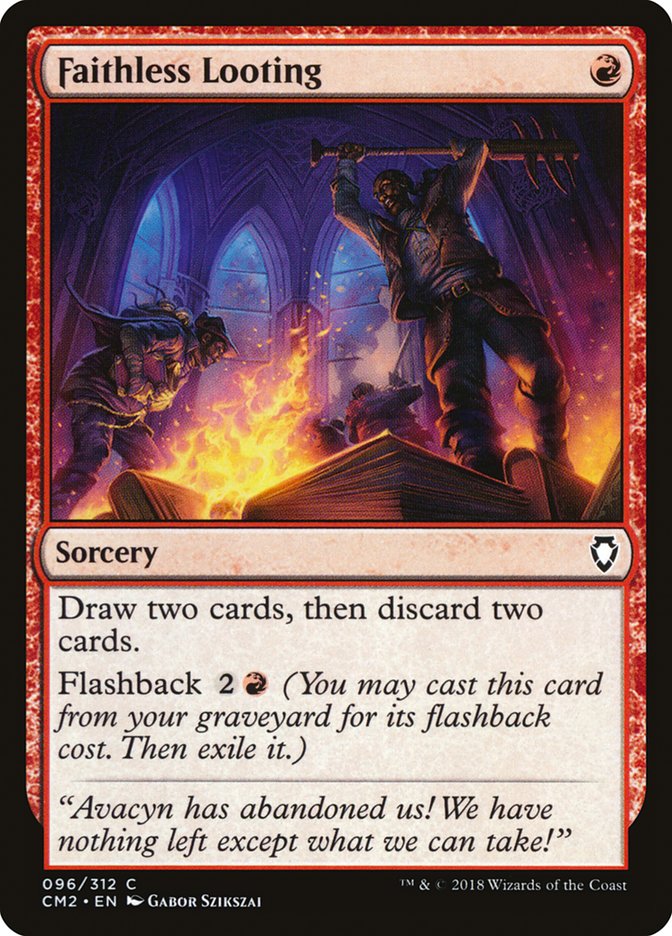 Faithless Looting [Commander Anthology Volume II] | Empire Gaming NC