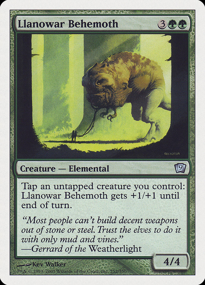 Llanowar Behemoth [Ninth Edition] | Empire Gaming NC