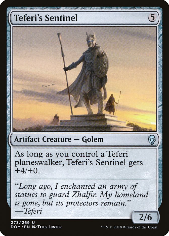 Teferi's Sentinel [Dominaria] | Empire Gaming NC