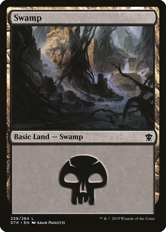 Swamp (258) [Dragons of Tarkir] | Empire Gaming NC