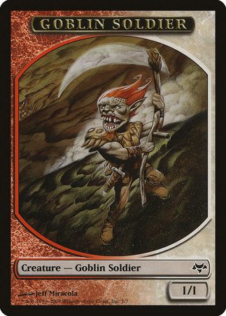 Goblin Soldier Token [Eventide Tokens] | Empire Gaming NC