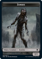 Zombie // Treasure Double-Sided Token [Game Night: Free-for-All Tokens] | Empire Gaming NC