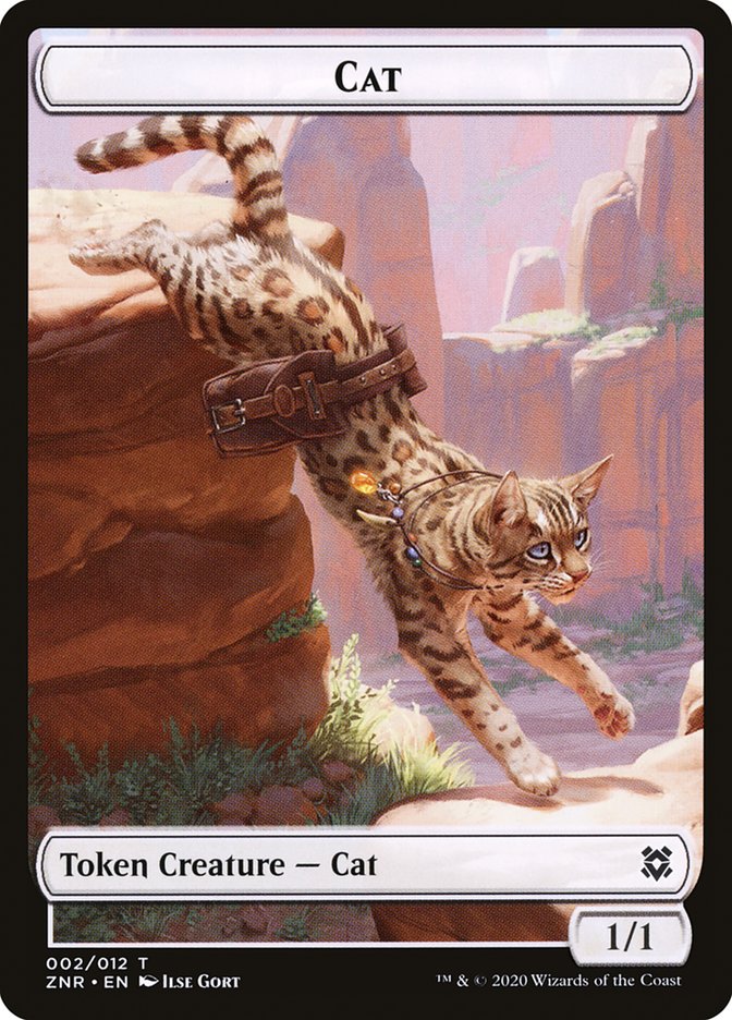 Cat Token [Zendikar Rising] | Empire Gaming NC