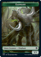 Elephant // Thopter Double-Sided Token [Starter Commander Decks] | Empire Gaming NC