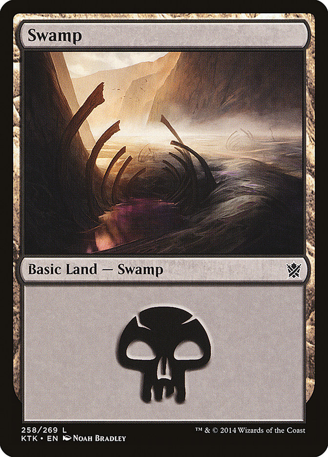 Swamp (258) [Khans of Tarkir] | Empire Gaming NC