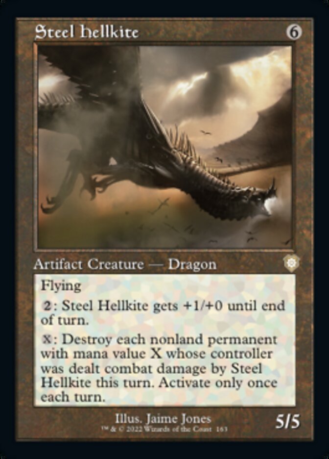 Steel Hellkite (Retro) [The Brothers' War Commander] | Empire Gaming NC