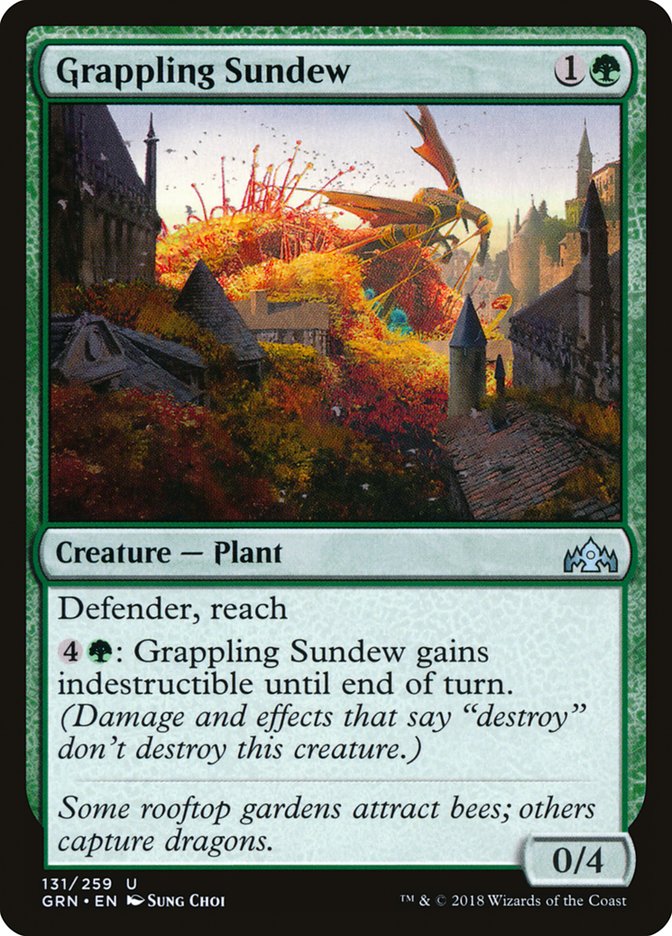 Grappling Sundew [Guilds of Ravnica] | Empire Gaming NC