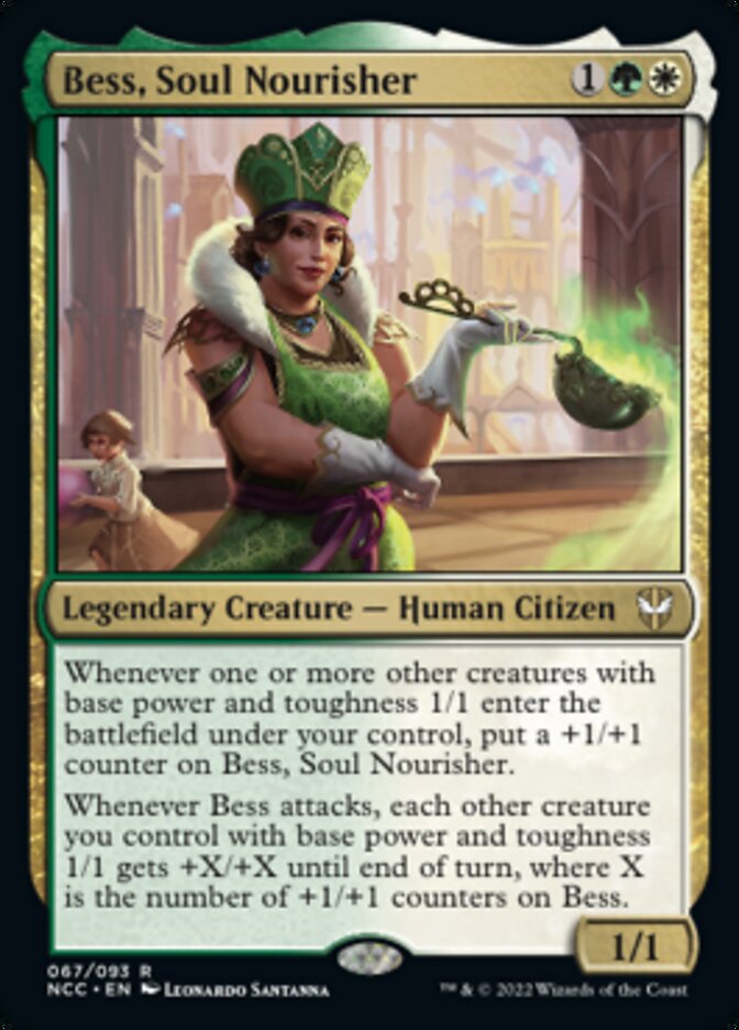 Bess, Soul Nourisher [Streets of New Capenna Commander] | Empire Gaming NC