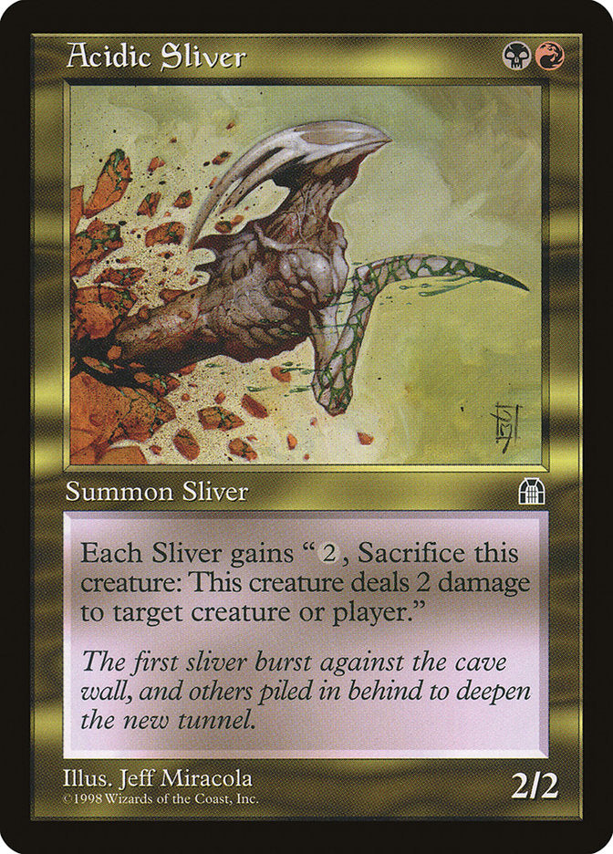 Acidic Sliver [Stronghold] | Empire Gaming NC