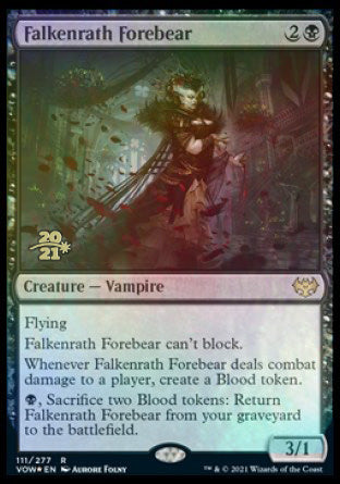 Falkenrath Forebear [Innistrad: Crimson Vow Prerelease Promos] | Empire Gaming NC